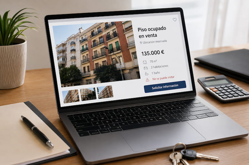 se puede vender un piso ocupado